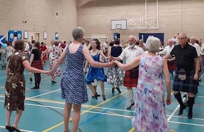 Festival evening dance